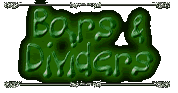 Halloween bars & dividers