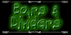 Arthur's Halloween Bars and Dividers