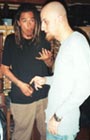 Shavo Odadjian (SOAD - bass) and James Shaffer